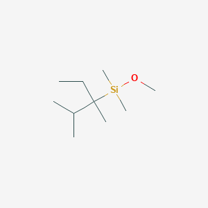 (2,3-Dimethylpentan-3-yl)(methoxy)dimethylsilane