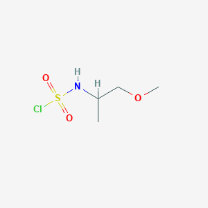 (1-Methoxypropan-2-yl)sulfamyl chloride