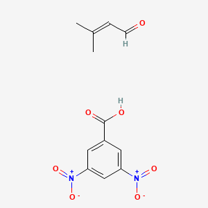 3,5-Dinitrobenzoic acid;3-methylbut-2-enal