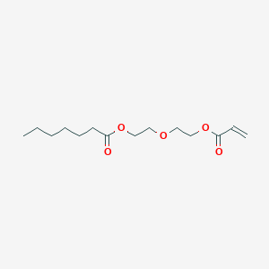 2-[2-(Acryloyloxy)ethoxy]ethyl heptanoate