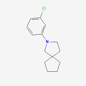 2-(3-Chlorophenyl)-2-azaspiro[4.4]nonane