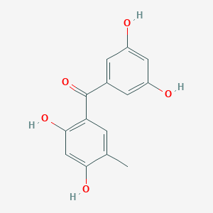 (2,4-Dihydroxy-5-methylphenyl)(3,5-dihydroxyphenyl)methanone