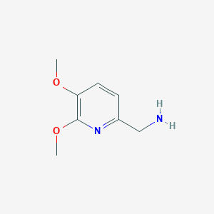 molecular formula C8H12N2O2 B1456925 (5,6-Dimethoxypyridin-2-yl)methanamine CAS No. 1112850-40-4