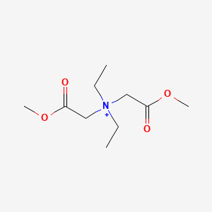 N,N-Diethyl-2-methoxy-N-(2-methoxy-2-oxoethyl)-2-oxoethan-1-aminium