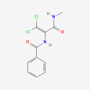 Benzamide, N-[2,2-dichloro-1-[(methylamino)carbonyl]ethenyl]-