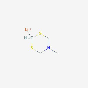 Lithium, (dihydro-5-methyl-4H-1,3,5-dithiazin-2-yl)-