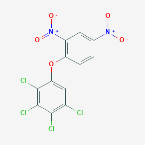 1,2,3,4-Tetrachloro-5-(2,4-dinitrophenoxy)benzene