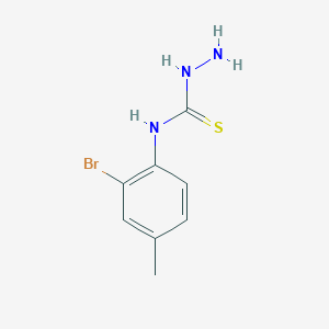 N-(2-Bromo-4-methylphenyl)hydrazinecarbothioamide