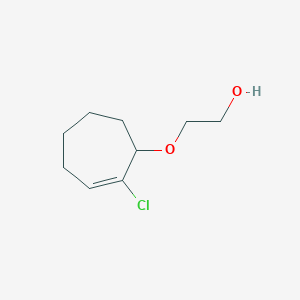 Ethanol, 2-[(2-chloro-2-cyclohepten-1-yl)oxy]-