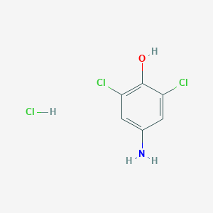 molecular formula C6H6Cl3NO B145694 4-Amino-2,6-dichlorophenol hydrochloride CAS No. 42486-53-3