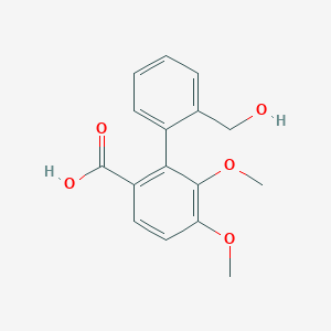 2'-(Hydroxymethyl)-5,6-dimethoxy[1,1'-biphenyl]-2-carboxylic acid