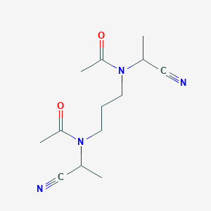 N,N'-(Propane-1,3-diyl)bis[N-(1-cyanoethyl)acetamide]