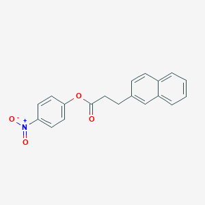 4-Nitrophenyl 3-(naphthalen-2-yl)propanoate