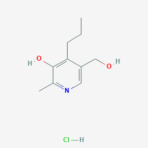 5-(Hydroxymethyl)-2-methyl-4-propylpyridin-3-ol;hydrochloride