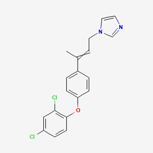 1-{3-[4-(2,4-Dichlorophenoxy)phenyl]but-2-en-1-yl}-1H-imidazole