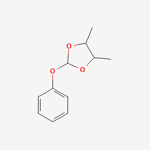 4,5-Dimethyl-2-phenoxy-1,3-dioxolane