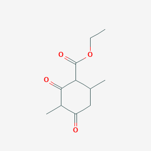 Ethyl 3,6-dimethyl-2,4-dioxocyclohexane-1-carboxylate