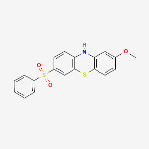 7-(Benzenesulfonyl)-2-methoxy-10H-phenothiazine