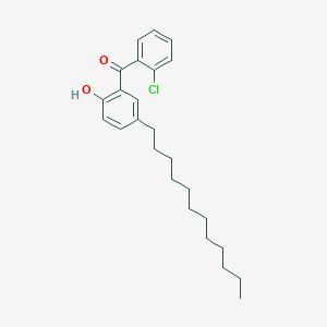 (2-Chlorophenyl)(5-dodecyl-2-hydroxyphenyl)methanone