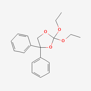 2,2-Diethoxy-4,4-diphenyl-1,3-dioxolane