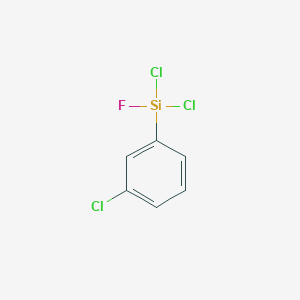 Dichloro(3-chlorophenyl)fluorosilane