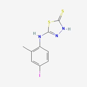 1,3,4-Thiadiazole-2(3H)-thione, 5-[(4-iodo-2-methylphenyl)amino]-