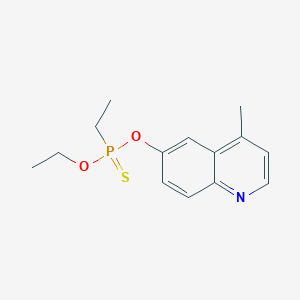 O-Ethyl O-(4-methylquinolin-6-yl) ethylphosphonothioate