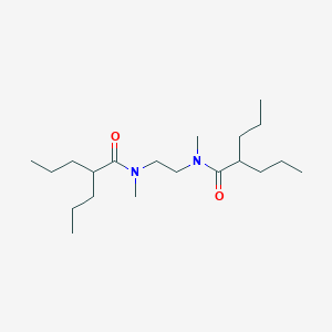 N,N'-(Ethane-1,2-diyl)bis(N-methyl-2-propylpentanamide)