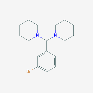 1,1'-[(3-Bromophenyl)methylene]dipiperidine