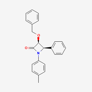 (3S,4R)-3-(Benzyloxy)-1-(4-methylphenyl)-4-phenylazetidin-2-one