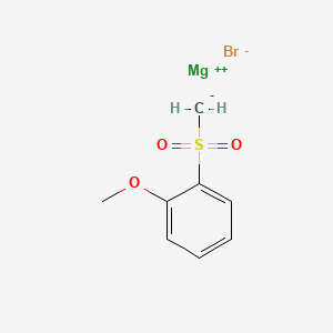 Magnesium bromide (2-methoxybenzene-1-sulfonyl)methanide (1/1/1)