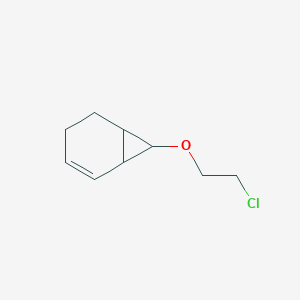 7-(2-Chloroethoxy)bicyclo[4.1.0]hept-2-ene