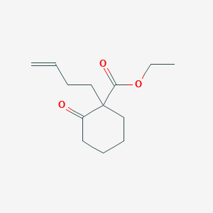 Ethyl 1-(but-3-en-1-yl)-2-oxocyclohexane-1-carboxylate