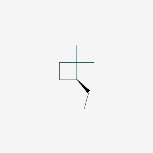 (2S)-2-Ethyl-1,1-dimethylcyclobutane