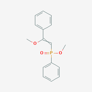 Methyl (2-methoxy-2-phenylethenyl)phenylphosphinate