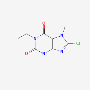 8-Chloro-1-ethyl-3,7-dimethyl-3,7-dihydro-1H-purine-2,6-dione