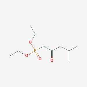 Phosphonic acid, (4-methyl-2-oxopentyl)-, diethyl ester