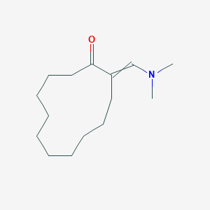 2-[(Dimethylamino)methylidene]cyclododecan-1-one