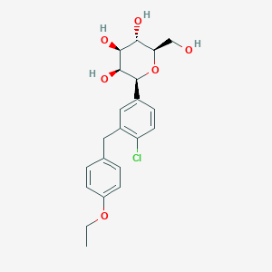 molecular formula C21H25ClO6 B1456971 达格列净 C-2 差向异构体 CAS No. 2133407-75-5