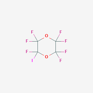 2,2,3,3,5,5,6-Heptafluoro-6-iodo-1,4-dioxane