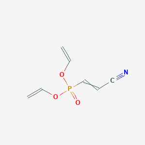 Diethenyl (2-cyanoethenyl)phosphonate