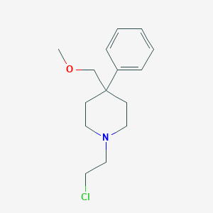 1-(2-Chloroethyl)-4-(methoxymethyl)-4-phenylpiperidine