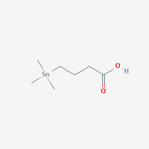 4-(Trimethylstannyl)butanoic acid