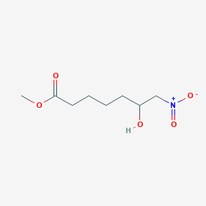 Methyl 6-hydroxy-7-nitroheptanoate