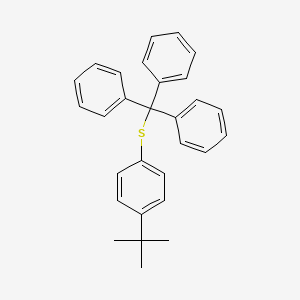 Benzene, 1-(1,1-dimethylethyl)-4-[(triphenylmethyl)thio]-