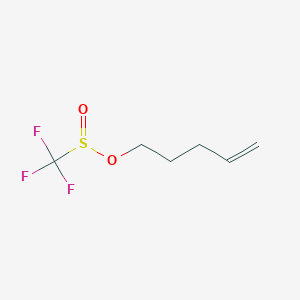 Pent-4-EN-1-YL trifluoromethanesulfinate