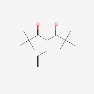 3,5-Heptanedione, 2,2,6,6-tetramethyl-4-(2-propenyl)-