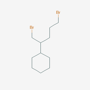 1,6-Dibromo-2-cyclohexylpentane