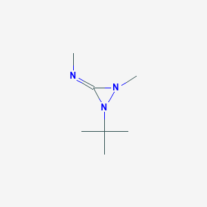 (3E)-1-tert-Butyl-N,2-dimethyldiaziridin-3-imine