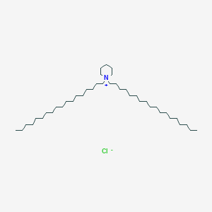 1,1-Dioctadecylpiperidin-1-ium chloride